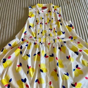 EUC Kate Spade Sleeveless 🍋 Print Dress